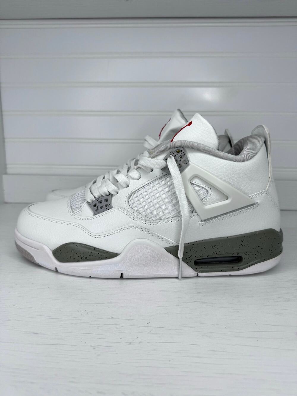 Nike Air Jordan 4 Retro White Cement Reimagined CT8527-100 Men’s Size 9.5